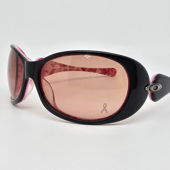 *SOLD* Oakley 24-167 Dangerous Polished Black Frame G40 Black Lens Sunglasses - Picture 1 of 12